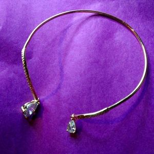 Free With Purchase Golden Teardrop Wrap Bracelet